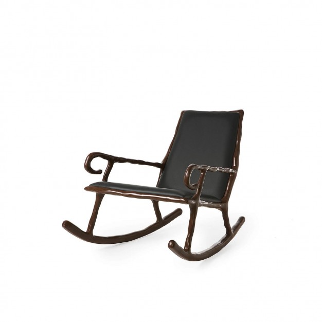 Clay low rocking chair