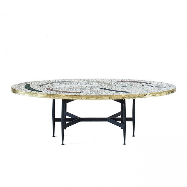 Magic Stone Boomerang Coffee Table