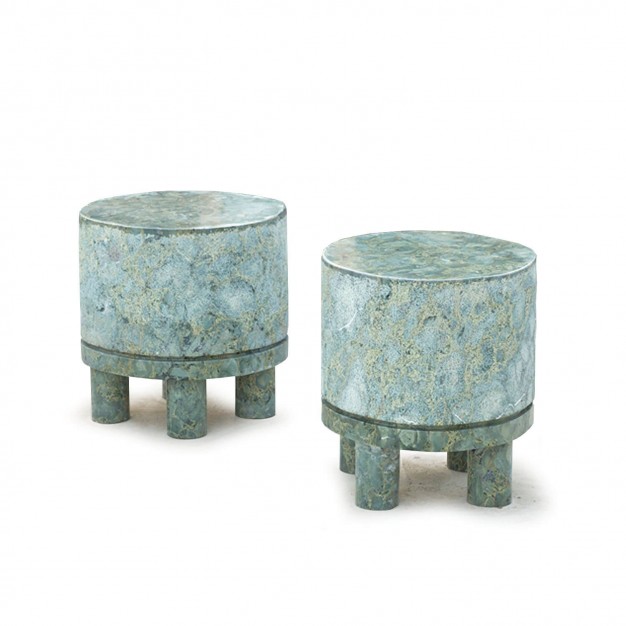 LIFE ON EARTH STOOL / SIDE TABLE