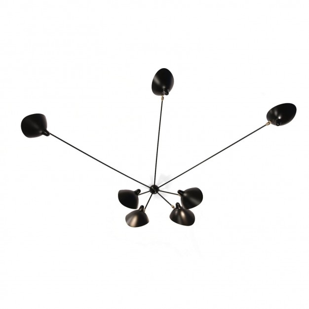 Spider Wall Light with 7 fixed arms