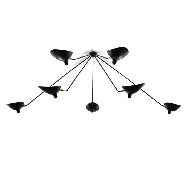 Spider Ceiling Light with 7 fixed arms