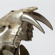 Acid Silver Leopard Skull - Var Held Aggression