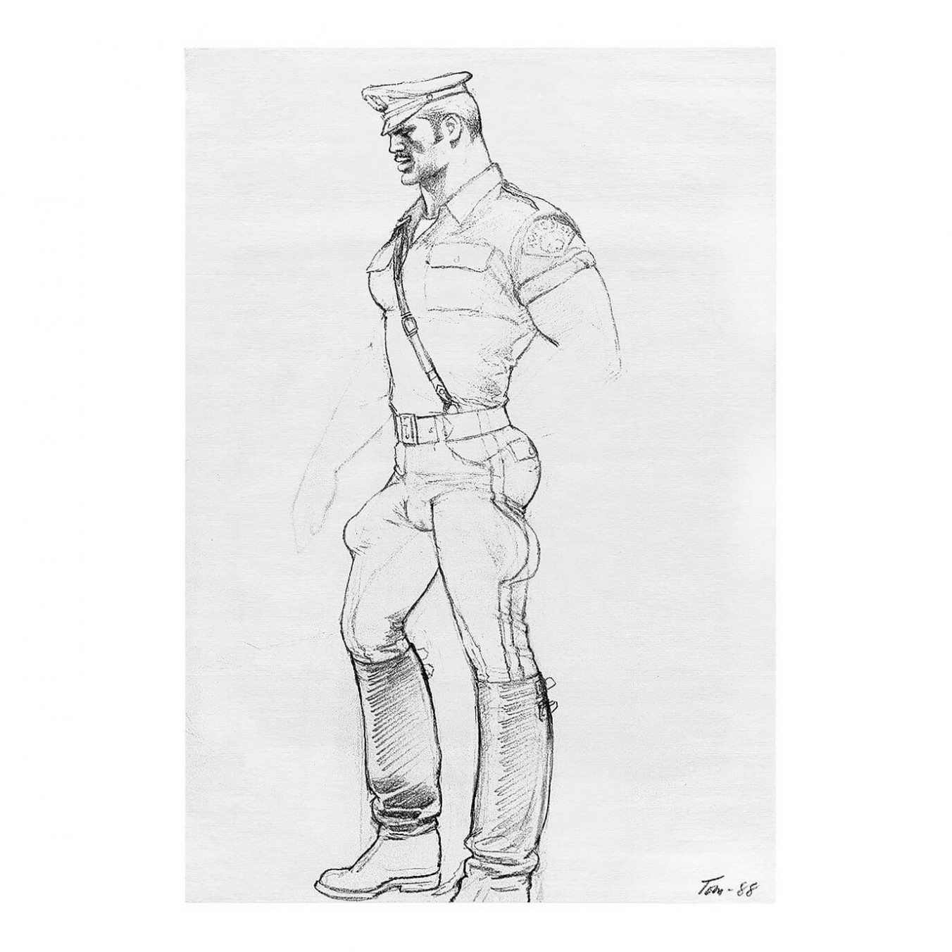 TOM OF FINLAND - Untitled, 1988