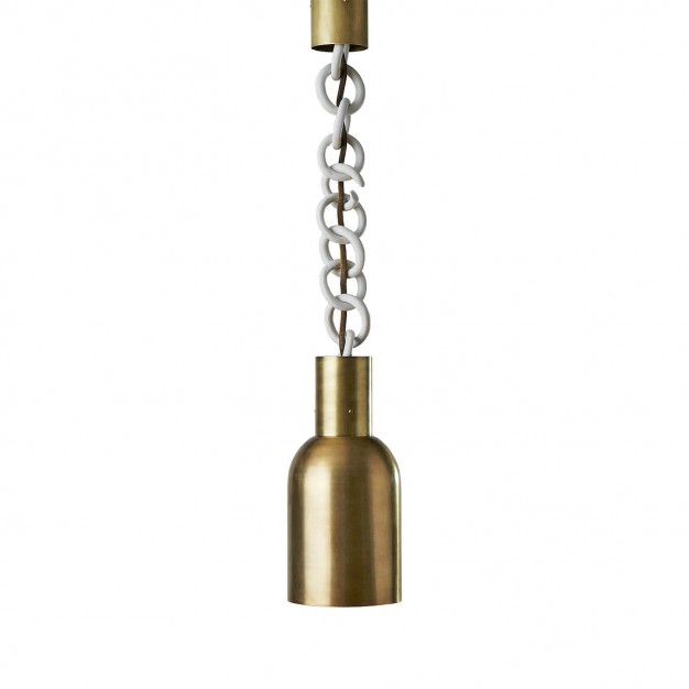 LINK PORCELAIN PENDANT SMALL