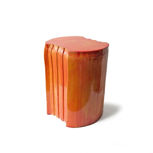 pressed stool with resin | model 4