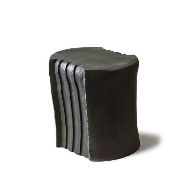 pressed stool with glaze | model 4
