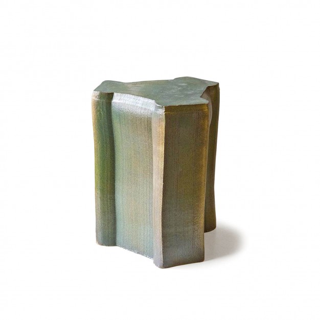 pressed stool with glaze | model 5