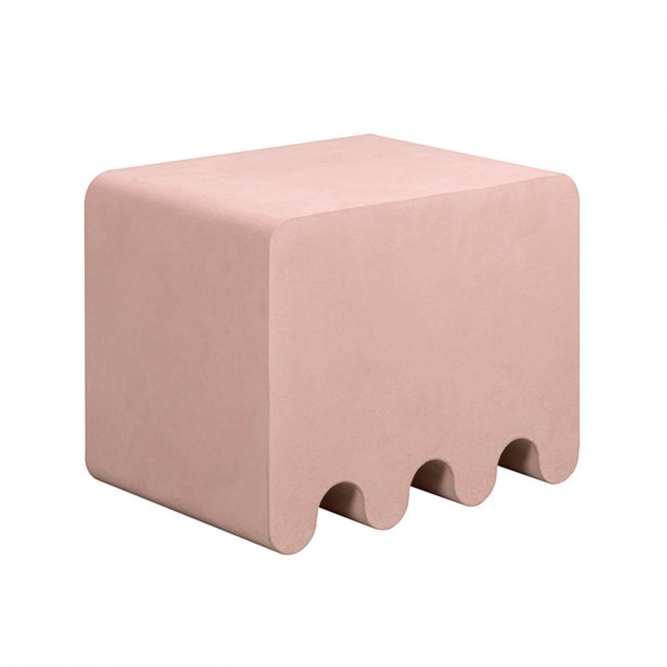 OSSICLE LEATHER STOOL