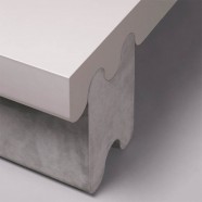 OSSICLE LEATHER BENCH N°2