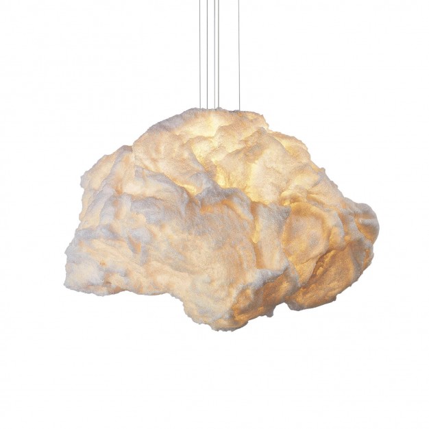 Storm chandelier off-white