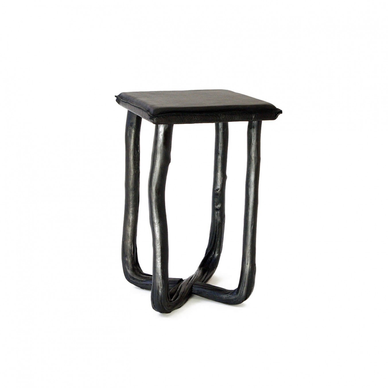 Pressed wood stool
