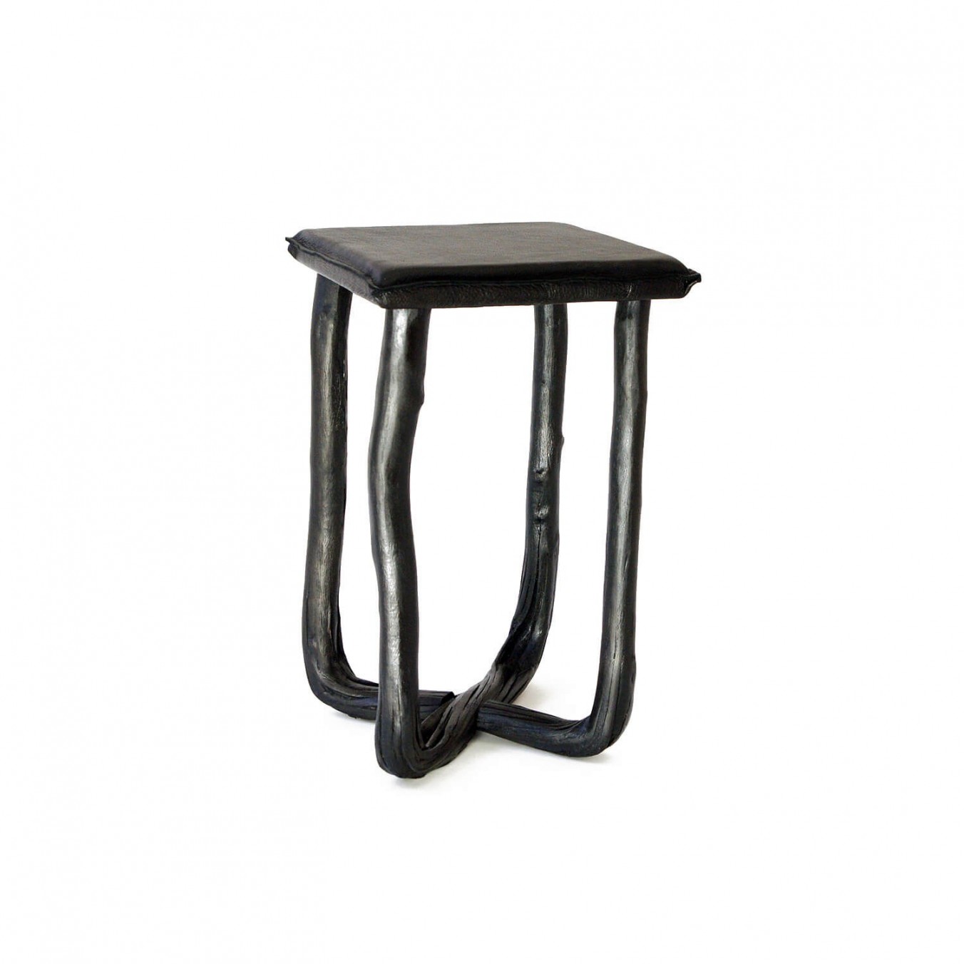 Pressed wood stool