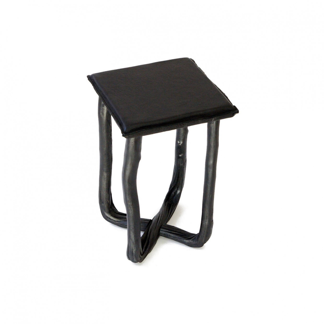 Pressed wood stool