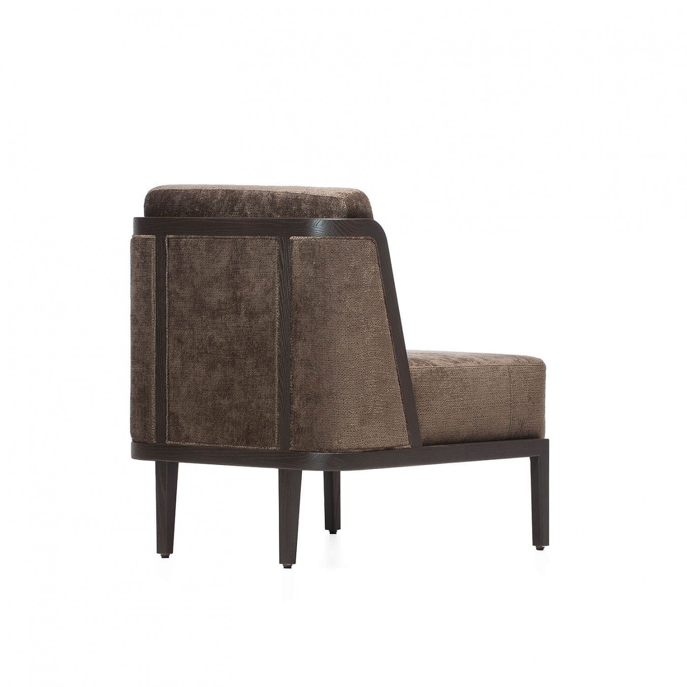 THRONE LOUNGE CHAIR WITH UPHOLSTERY