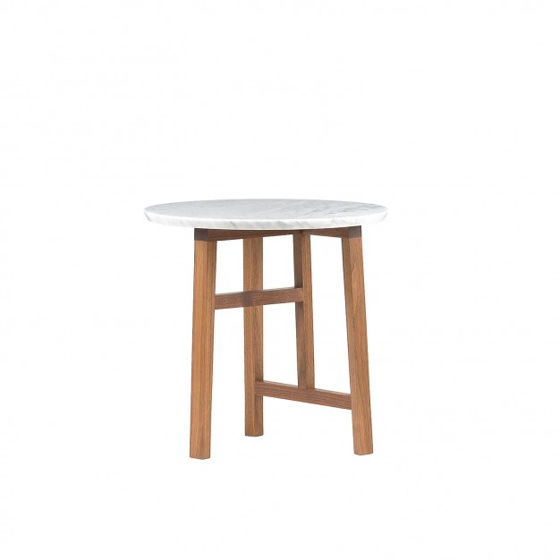 TRIO SIDE TABLE - MARBLE TOP