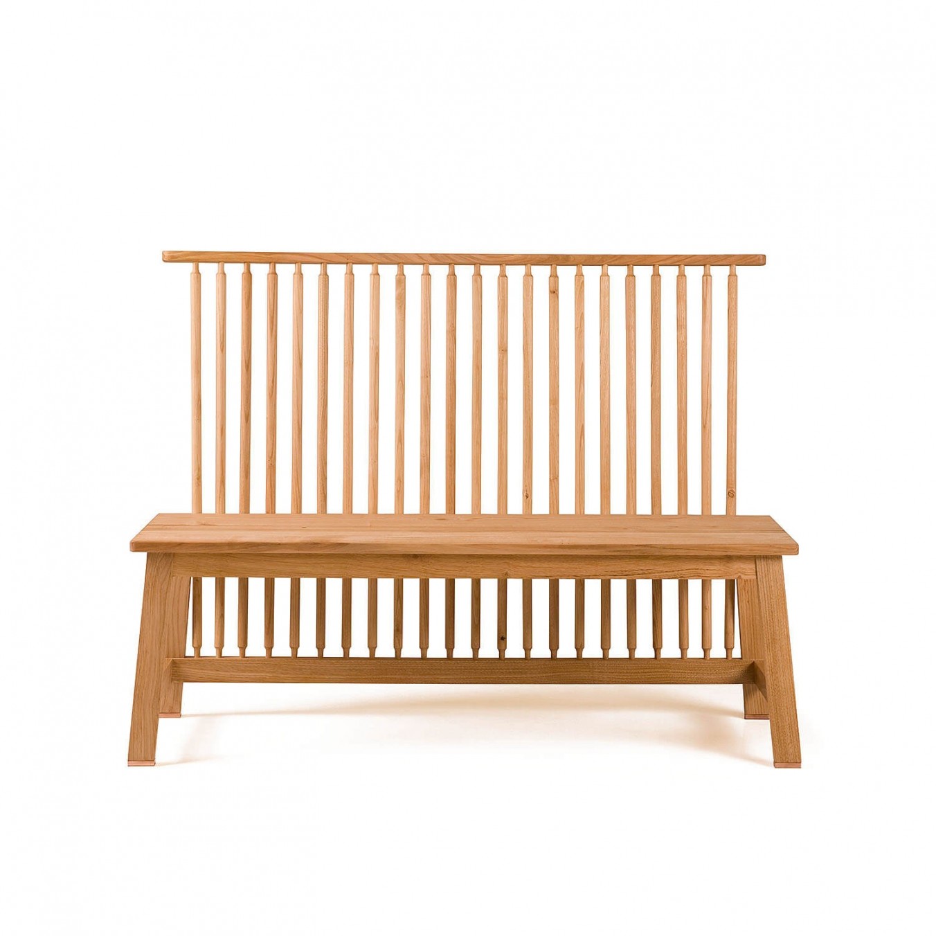 2-SEATER BENCH WITH BACK